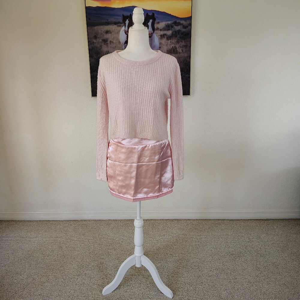 Baby Pink soft Francesca's sweater Mi Ami Miami